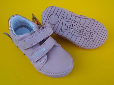 Detské kožené topánky ddstep s050 svietiace, d.d.step,25 - 30