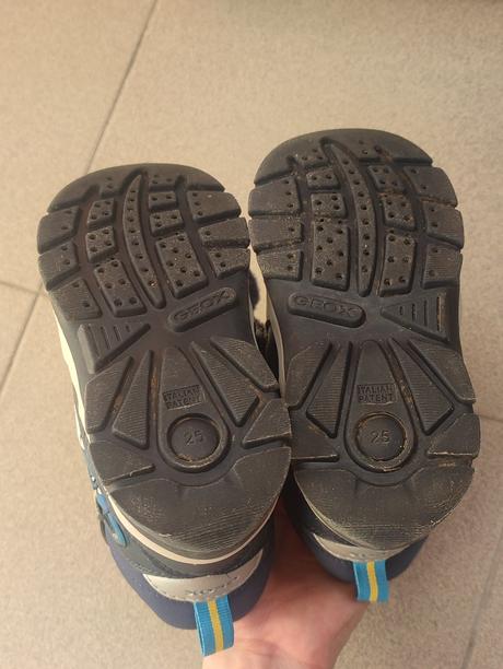 Zimné čižmy geox svietiace 25, geox,25