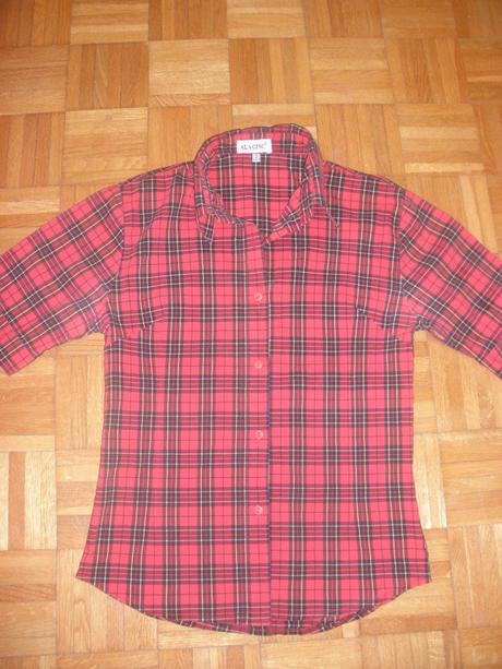 Červená dámska blúzk, 36