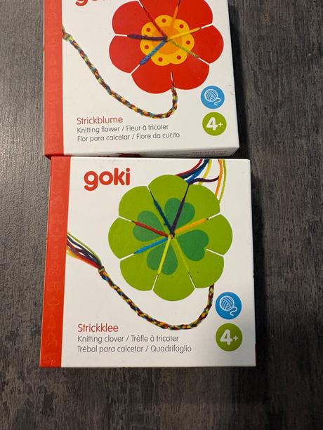 Goki - kvetinky na pletenie, na zručnost a motorik, 