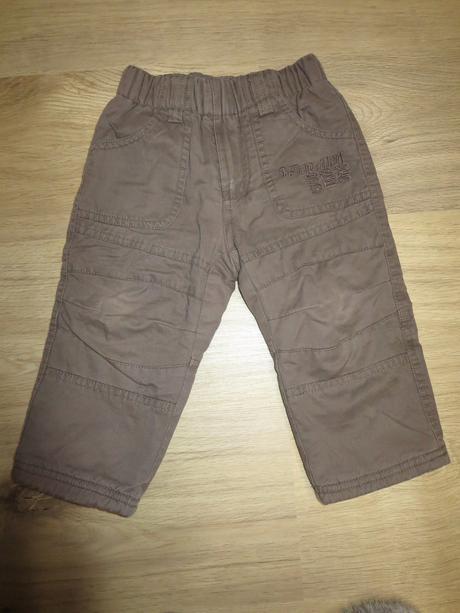 Zateplené nohavice, 80