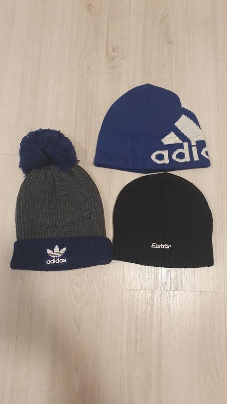 Nové značkové detské čiapky 5-10 rokov, adidas