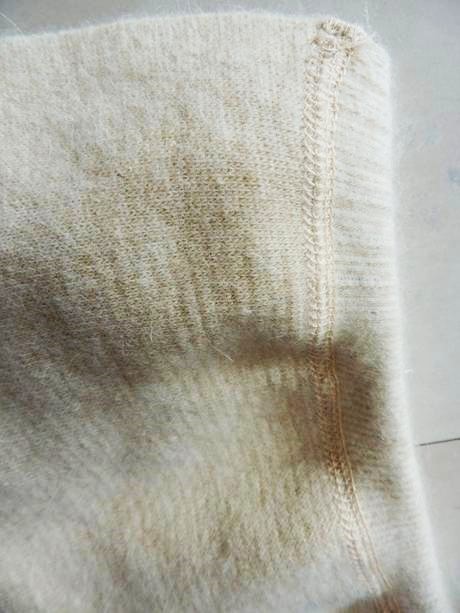 Angorový návlek na koleno,