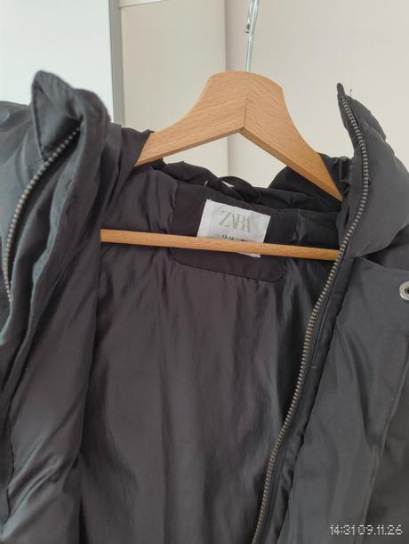 Páperová zimná bunda - zara, veľ. 164, zara,164
