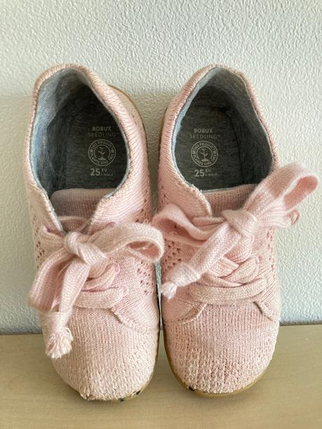 Bobux seedling rosa barefoot tenisky, bobux,25