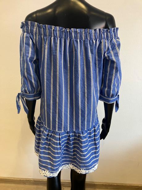 Dámske košeľové šaty pásikavé reserved (36), reserved,s