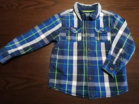 Tmavomodrá košeľa, f&f,104