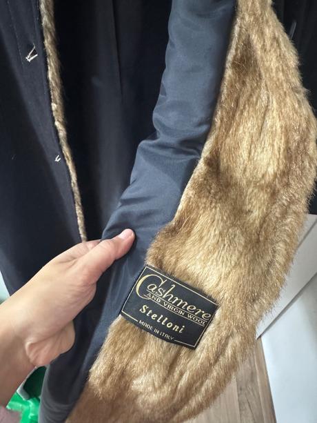 Dámsky teplý kvalitný kabát, xl