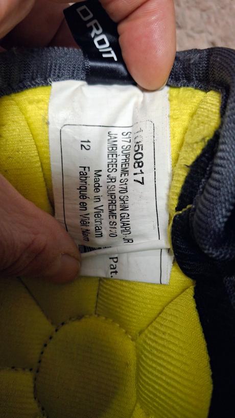 Lakťové  a holenné chrániče bauer supreme s170, bauer,l