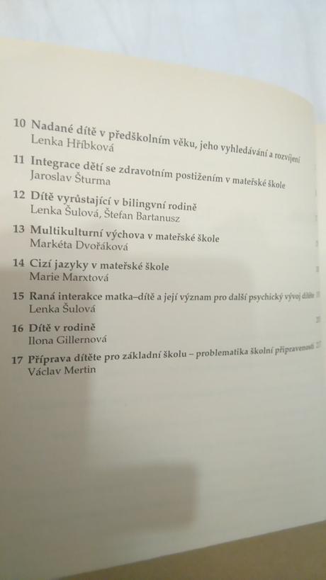 Psychologie pro ucitelky ms, 