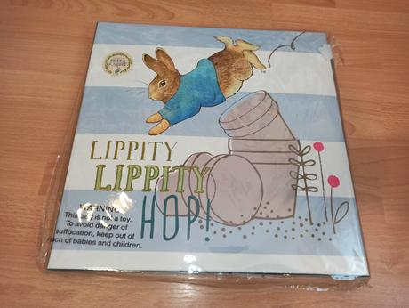 Peter rabbit collapsible storage box pasikavy, 