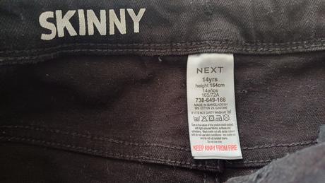 Skinny džíny, next,164