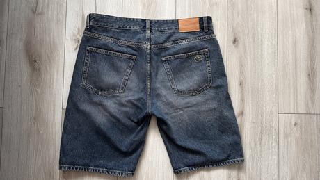 Pánske,kvalitné,riflové šortky lacoste - č.34, lacoste,34