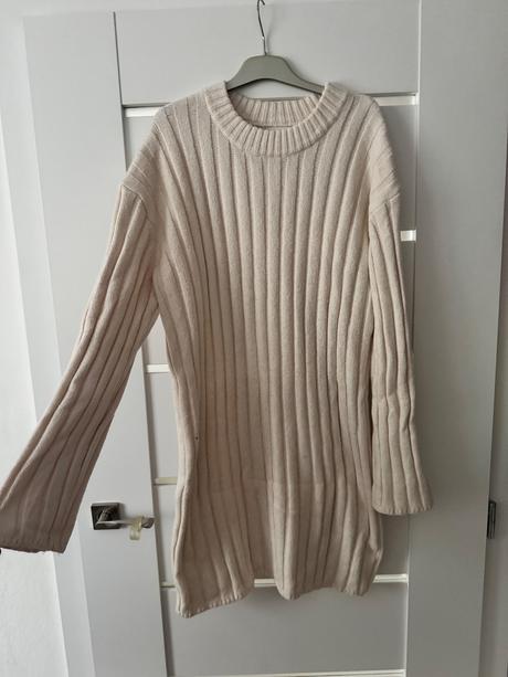 Kremove pletene šaty h&m, h&m,m