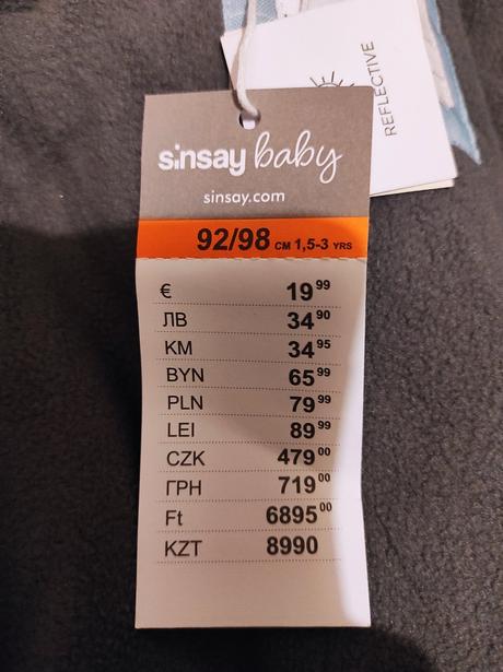 Overal neoblečený 92-98, sinsay,92