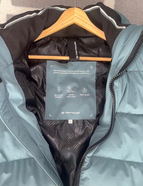 Bunda tom tailor v.xl top stav 1x oblečená, tom tailor,xl