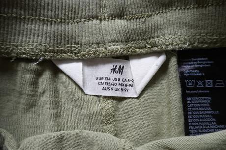 Bavlnené tepláky h&m, h&m,134