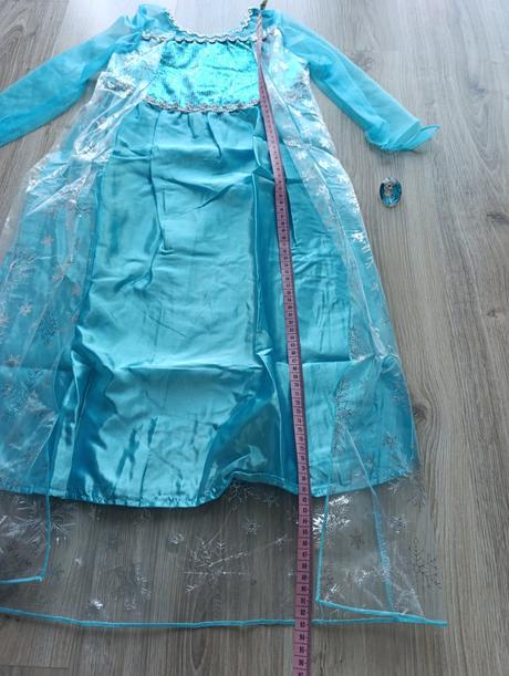 Frozen elsa šaty - 4 veľkosti 100,110,130,140,