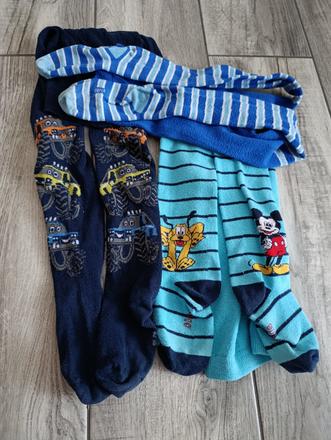 3x pančušky do škôlky -110/116, 110