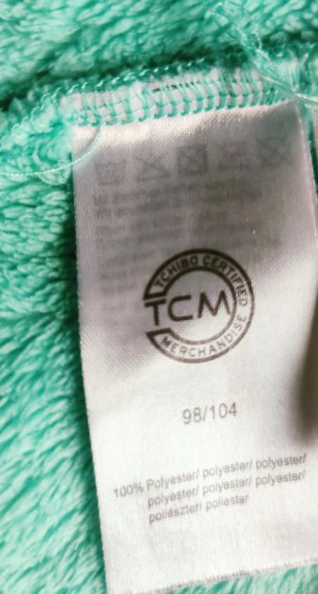 Teplá mikina na zips, tchibo,98