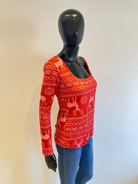 Dámske tričko so zimným motívom (uni), l / m / xl