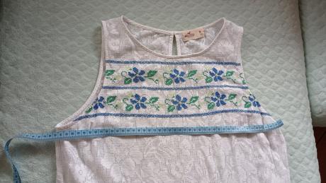 Vysivany top, hollister,m