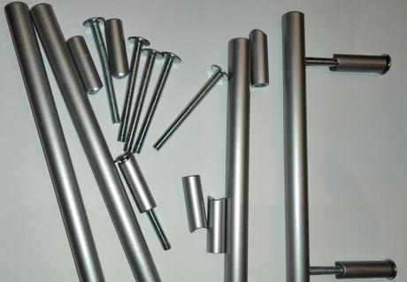 4 x kallrör úchytka,