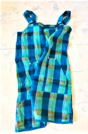 Ľanové trendové šaty s/m, street one,s