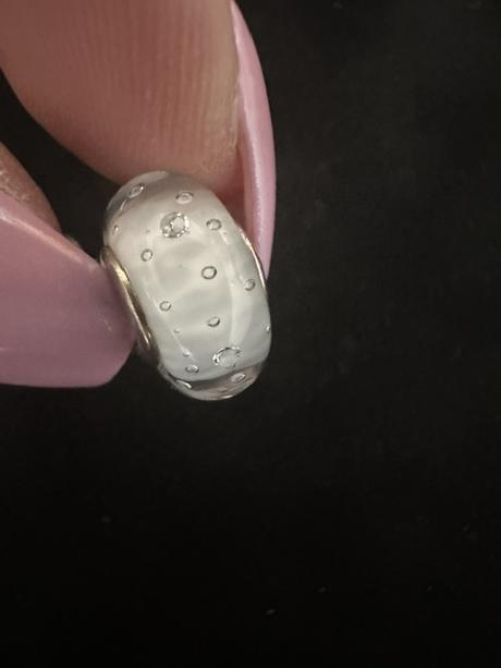 Korálka clear murano glass charm zn. pandora, pandora