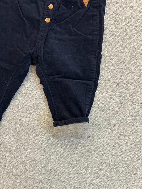 Podšité nohavice, h&m,74