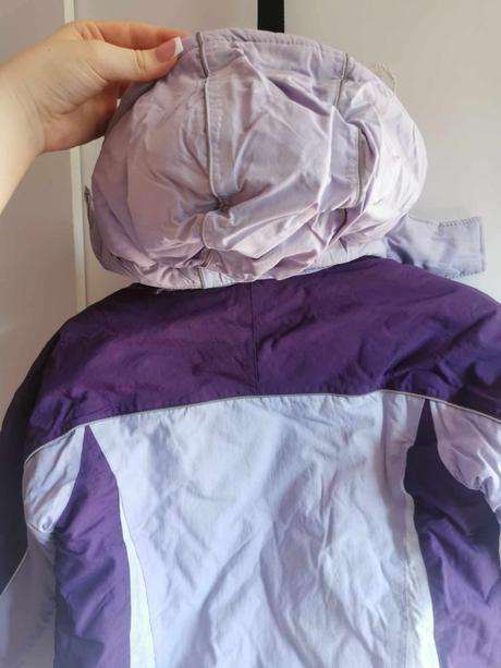 Dopodopo girls fialová zimná bunda, dopodopo,116