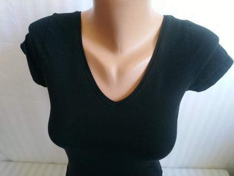 Dámsky elastický čierny top, atmosphere, atmosphere,xs