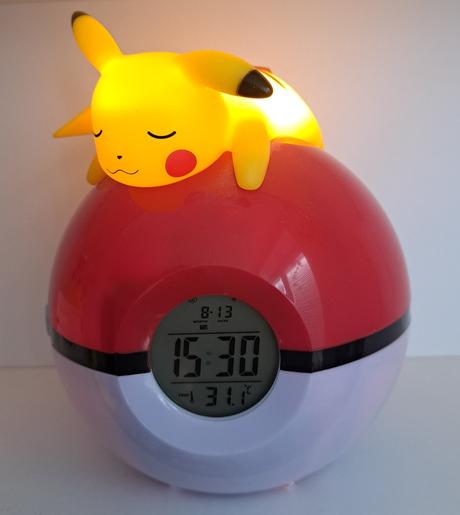 Pokémon lampa 3v1 pikachu pokéball, 