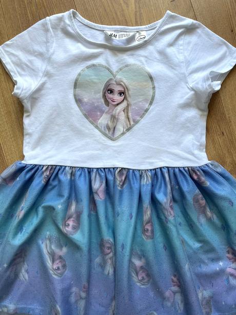 Elsa saty frozen - 110/116 h&m, h&m,110
