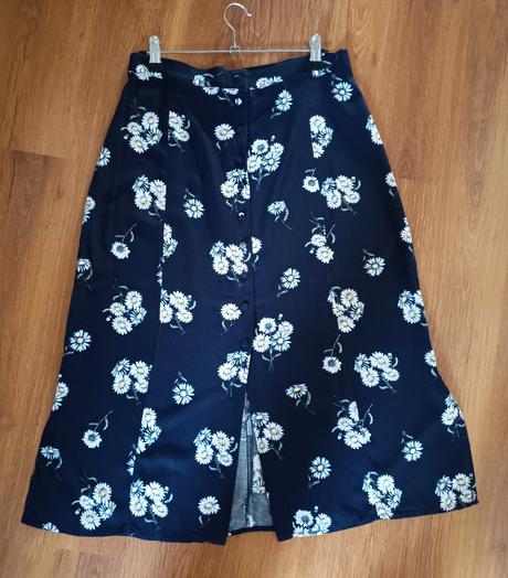 Midi sukňa h&m, h&m,l