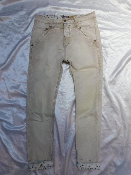 Damske kvalitne trendy strečove rifle, pleas,36