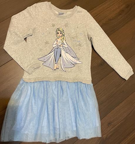 Teplé šaty frozen, 134
