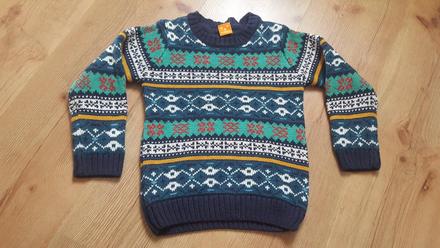 Farebný svetrík, č.98, 98