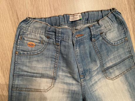 Chlapčenské riflove kraťasy, reserved,164