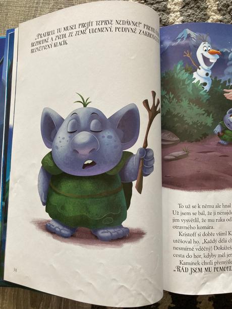 Ľadové kráľovstvo - polárna žiara zlatá kniha, 