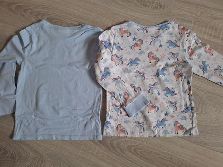 Pyžamá jednorožce 2ks, c&a,122