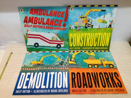 Sally sutton ambulance roadworks demolition nea20, 