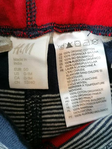 H&m-legínky z organickej bavlny, h&m,50
