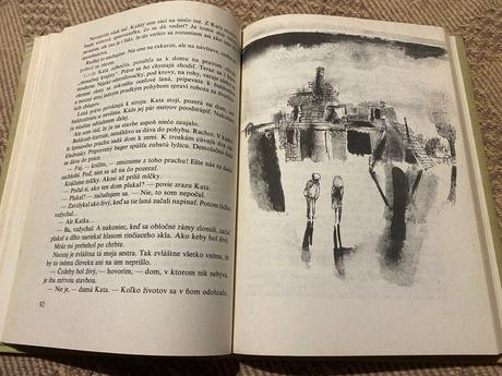 Stará retro kniha klára jarunková tiché búrky 1988, 