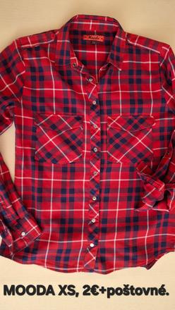 Dievčenské kárované košele., xs