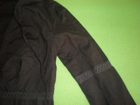 Hnedé tričko s dlhým rukávom, xs