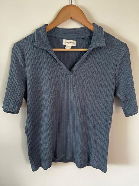 Pletené polo tričko, lindex,m