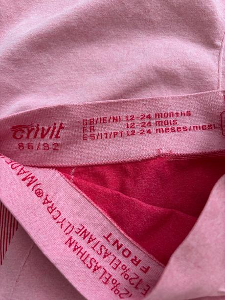 Termo prádlo veľkosť 86/92, crivit,92