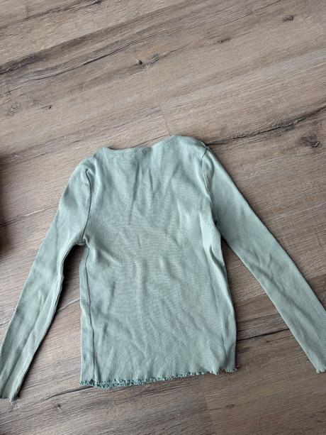 Vrubkovane mentolove tričko, pepco,122