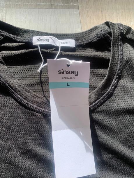 Športové tričko - nové sinsay, sinsay,l